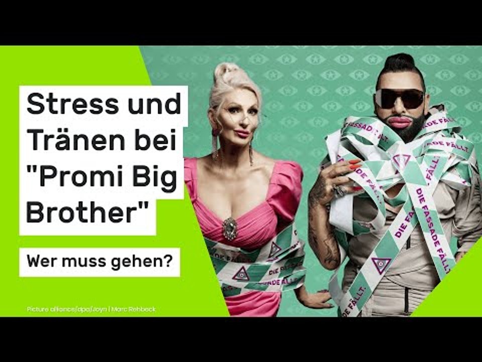 Der erste Rauswurf: Stress und Tränen bei 'Promi Big Brother' - wer muss gehen?
