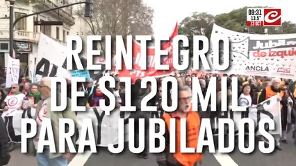 Atención jubilados... ¿se viene un reintegro de 120 mil pesos? ¿a quiénes le corresponde?