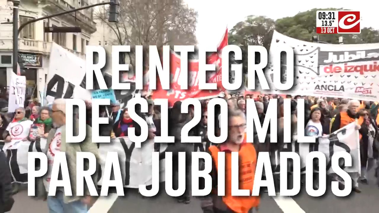 Atención jubilados... ¿se viene un reintegro de 120 mil pesos? ¿a quiénes le corresponde?