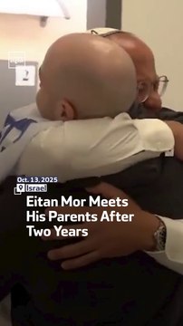 Eitan Mor Meets His Parents After Two Years