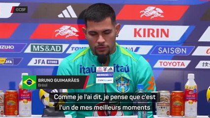 Brésil - Guimarães : "L'un de mes meilleurs moments avec l'équipe nationale"