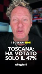 Robby Giusti -  IN TOSCANA HANNO VINTO… L’ASTENSIONE E I SOLITI! (13.10.25)