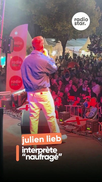 Julien Lieb interprète “naufragé” sur la scène de la Nocturne de la Foire de Marseille #julienlieb #foiredemarseille #concert #live #showcase #radiostar