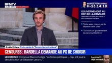 "Je ne suis pas contre la personne de Mr Lecornu", affirme Andréa Kotarac porte-parole du Rassemblement national