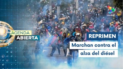 Ecuador responde a manifestantes con represión policial