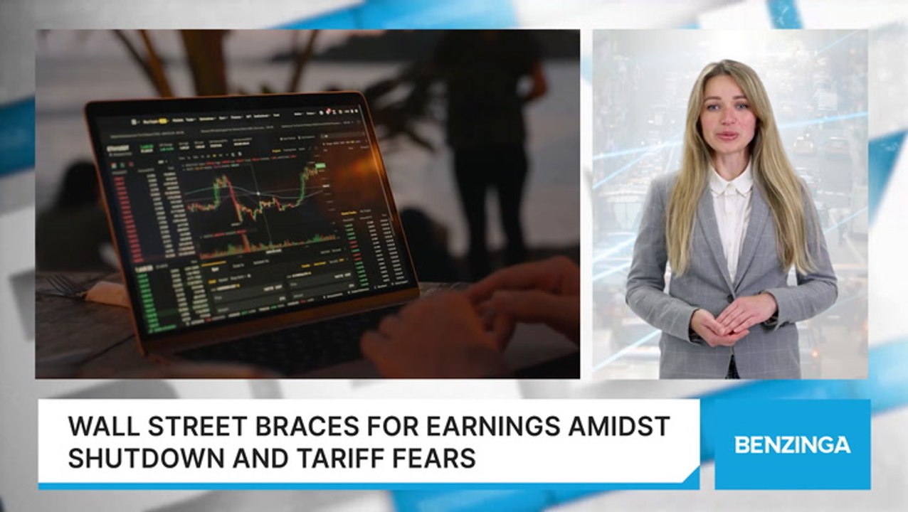Wall Street Braces For Earnings Amidst Shutdown And Tariff Fears