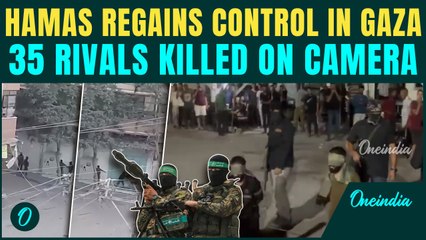 VIDEO: HAMAS Kills 35 Rival Clan Members in Gaza, Retakes Control After Israeli Army Withdrawal