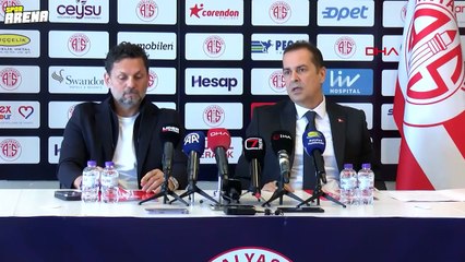 Antalyaspor'da Erol Bulut dönemi resmen başladı!