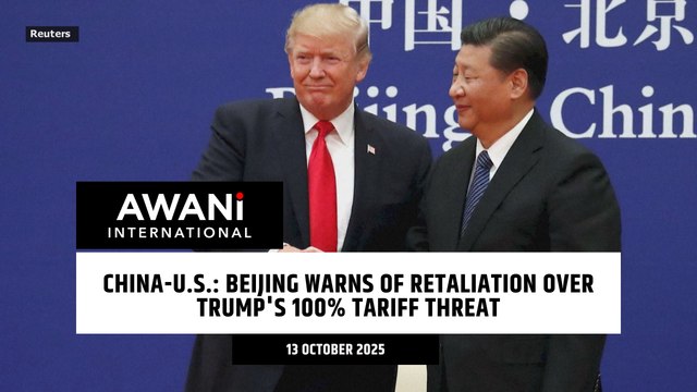 China-U.S.: Beijing warns of retaliation over Trump's 100% tariff threat