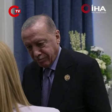 Cumhurbaşkanı Erdoğan ile İtalya Başbakanı Meloni arasında ilginç diyalog Sigarayı bıraktırmam lazım