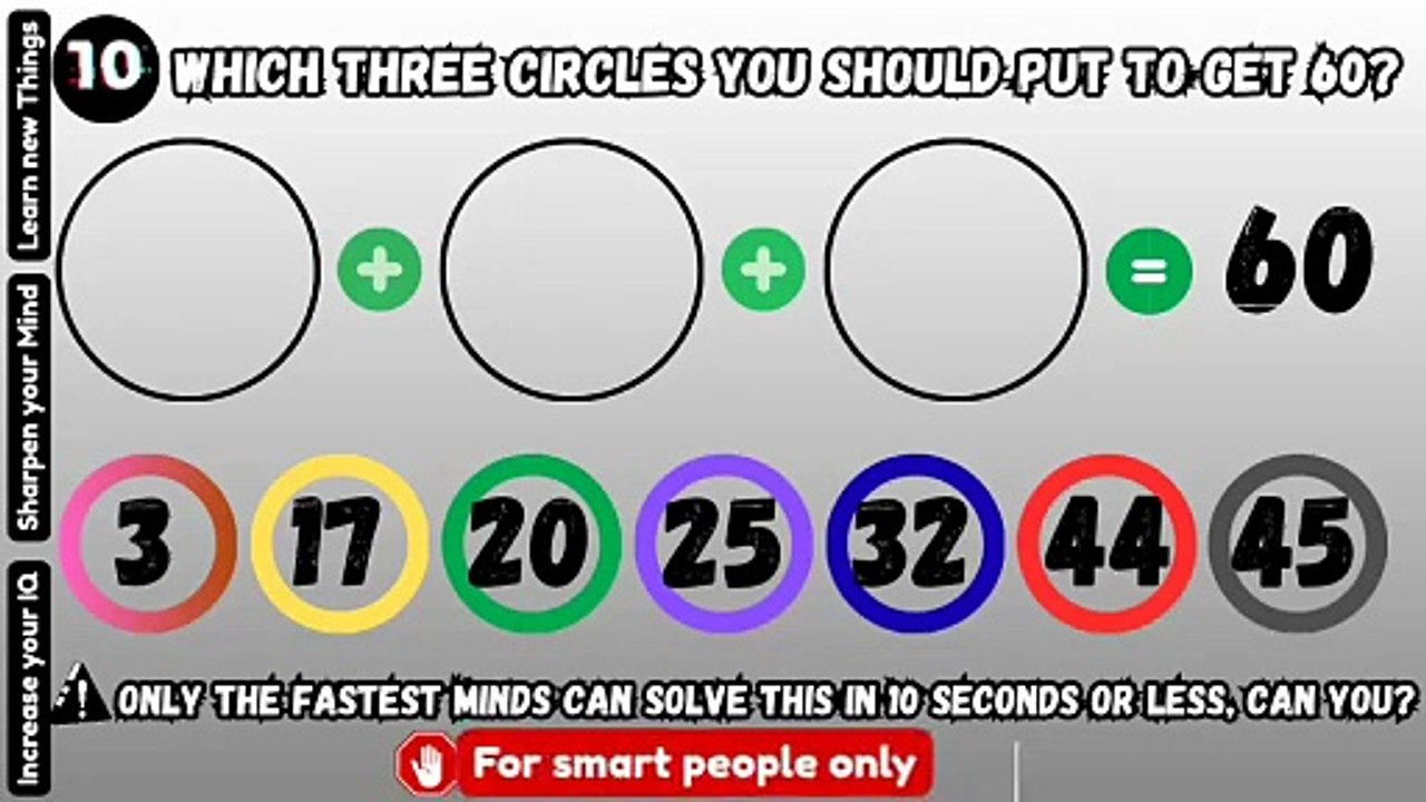 Can you solve this circles equation? (P.3) 🤔