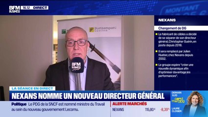 Nexans chute, le changement de DG surprend la Bourse - 13/10