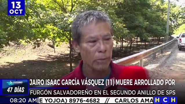 ¡Lamentable! Niño de 11 años perece arrollado por rastra en el Segundo Anillo de SPS
