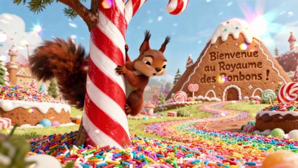 Royaume des Bonbons 🍭🎶 La Danse Magique des Animaux