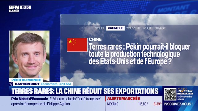 L'éco du monde : Les menaces tarifaires font-elles le poids face au monopole chinois sur les terres rares ? - 13/10