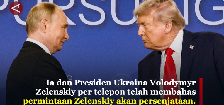 Trump ancam senjatai Ukraina pakai Tomahawk jika Rusia teruskan perang
