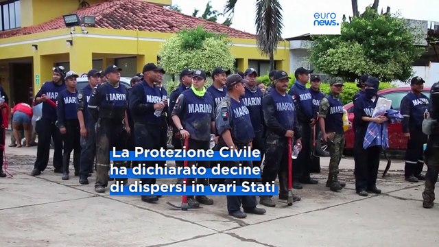 Almeno 64 morti e 65 dispersi in Messico a causa delle forti piogge