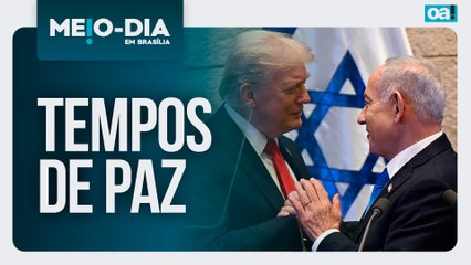 Tempos de paz | Meio-Dia em Brasília - 13/10/2025