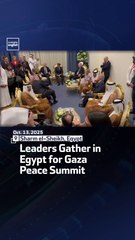 Leaders Gather in Egypt for Gaza  Peace Summit