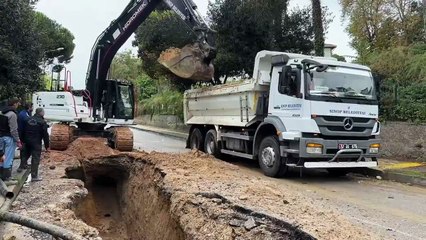 Sinop’ta kanalizasyon hattı yenileniyor