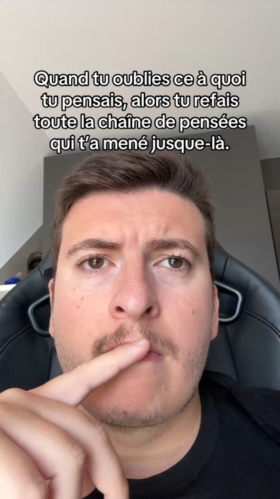 J’oublie instantanément alors que c’était super urgent #pourtoi #humour #drole #memoire