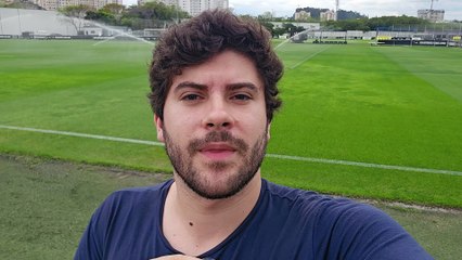 Victor Boni: Corinthians se prepara sem José Martínez para clássico contra o Santos