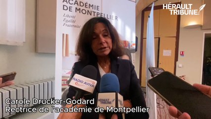 Carole Drucker-Godard, rectrice de l'Académie de Montpellier