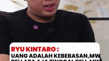 Uang adalah kebebasan, gak perlu lagi kerja dari jam 9 sampai jam 5 sore