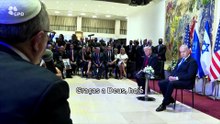 Trump se reúne com familiares de reféns israelenses durante visita ao Knesset