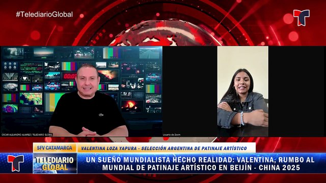 Valentina, la joven promesa catamarqueña que representará a Argentina en el Mundial de Patinaje Artístico China 2025