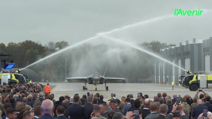 Les F-35 de l'armée belge sont arrivés à Florennes