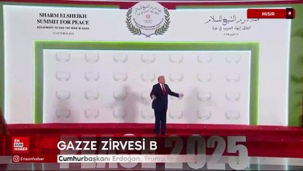 Cumhurbaşkanı Erdoğan, Trump ile aile fotoğrafı çektirdi