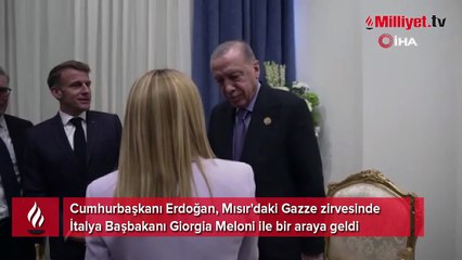 Erdoğan ile Meloni arasında gülümseten diyalog! 'Sigarayı bıraktırmam lazım'