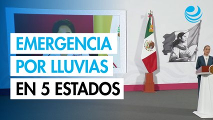 Lluvias dejan 64 muertos y 65 desaparecidos en 5 estados de México