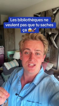 Les bibliothèques ne veulent pas que tu saches ça 😱🚀