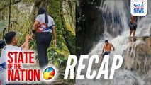 State of the Nation: (RECAP) Wedding proposal sa MT. Apo; G! sa Banti Falls