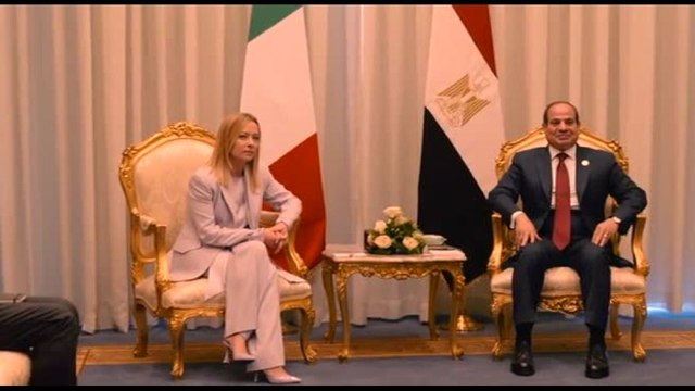 Italia-Egitto, bilaterale Al Sisi-Meloni a Sharm El-Sheikh