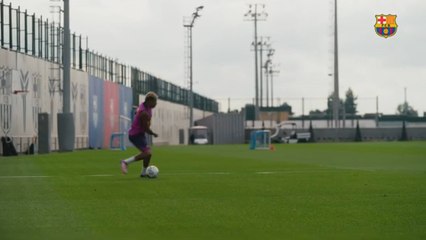 FC Barcelona training 13/10
