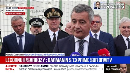 "La classe politique semble penser à ses petites ambitions personnelles", regrette Gérald Darmanin, garde des Sceaux