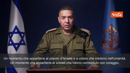 Guerra Palestina, Defrin (Idf): Ritorno ostaggi? "Israele non dimentica la sua gente"