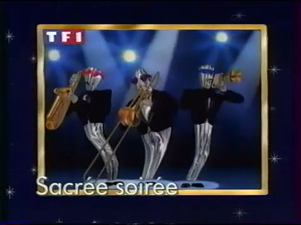 Emission TV  : Sacrée Soirée (1987-2007) sur TF1 bande annonce Sacrée Soirée (1990)