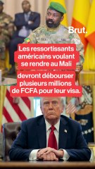 Une caution imposée aux ressortissants américains pour le visa malien