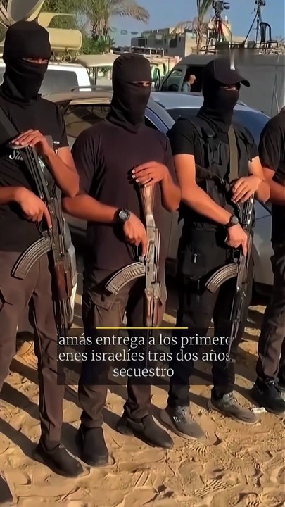 Hamás entrega a los primeros rehenes israelíes tras dos años de Secuestro
