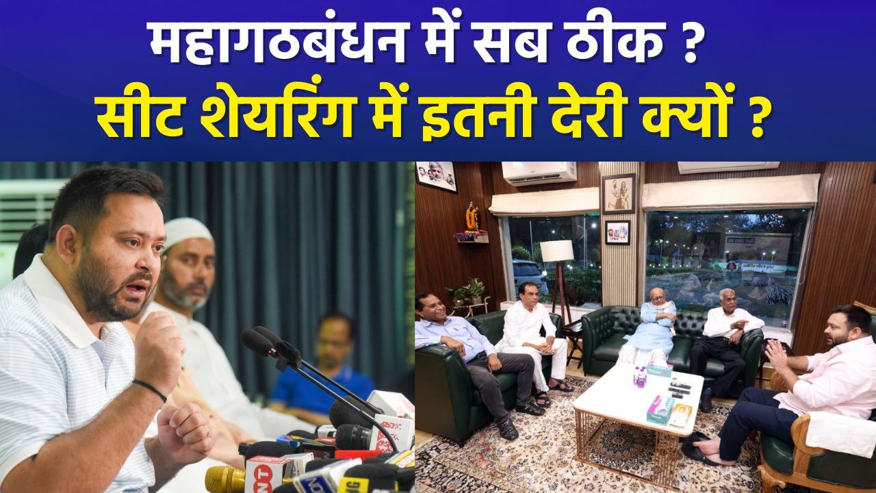 महागठबंधन में सब ठीक नहीं ? सीट शेयरिंग में इतनी देरी क्यों ? 