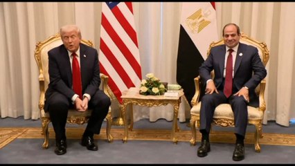 M.O., Trump: al Sisi è stato determinante, Hamas rispetta l'Egitto