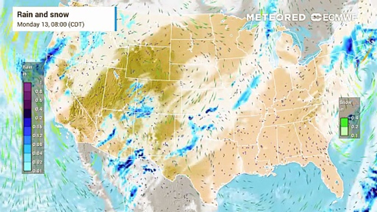 US Weather this Week: Heavy Rain and Snow