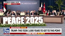 Trump signs Gaza peace plan