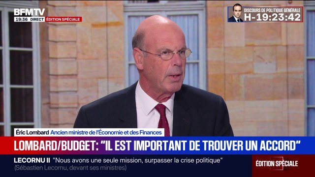 Gouvernement de Sébastien Lecornu: Le RN et LFI veulent aboutir à une dissolution , déclare Éric Lombard, ancien ministre de l'Économie