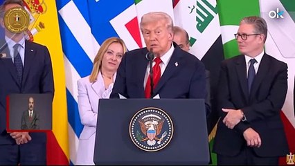 Trump no se olvida de enviar un recado a Sánchez: "¿Y España dónde está? ¿Estáis trabajando con el PIB?"