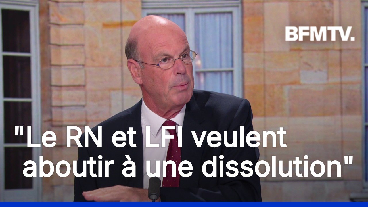 Éric Lombard, ancien ministre de l’Économie et des Finances, était l'invité de 60 minutes Fauvelle